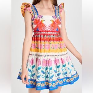 NWT Farm Rio Vivid garden dress Medium